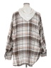 rue21 Brown Gray Poncho Size 3X - photo 2