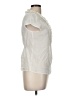 The Limited Ivory Short Sleeve Blouse Size M - photo 4