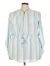 rue21 Blue 3/4 Sleeve Blouse Size 3X - photo 1