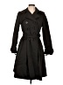 Zara Basic Brown Black Trenchcoat Size L - photo 1