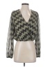 ASTR The Label Green Long Sleeve Blouse Size XS - photo 1
