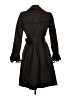Zara Basic Brown Black Trenchcoat Size L - photo 2