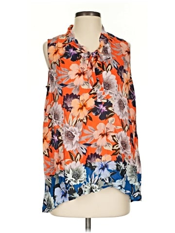 Jade by Johnny Was Sleeveless Silk Top (view 1)