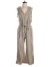 Unbranded Stripes Tan Jumpsuit Size M (estimated) - photo 1