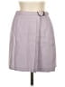 Kenar Gray Purple Formal Skirt Size 4 - photo 1