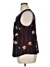 CAbi 100% Polyester Brown Sleeveless Blouse Size XL - photo 5