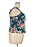 Torrid Teal Sleeveless Blouse Size 2X Plus (2) - photo 4