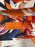 Maus & Hoffman Print Orange Long Sleeve Blouse Size L - photo 7