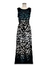 Sandra Darren Animal Print Black Casual Dress Size M - photo 1