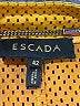 Escada 100% Leather Yellow Blazer Size EU 42 / US 12 - photo 6