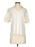 Athleta Ivory Short Sleeve Blouse Size XS - photo 1