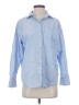 Calvin Klein Blue Long Sleeve Button-Down Shirt Size S - photo 1