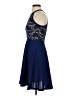 Unbranded 100% Polyester Blue Cocktail Dress Size XS - photo 5