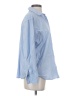 Calvin Klein Blue Long Sleeve Button-Down Shirt Size S - photo 4
