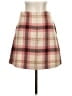 Wilfred Plaid Tan Wool Skirt Size 4 - photo 2