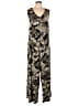 G.I.L.I. Graphic Black Jumpsuit Size XL (petite) - photo 1
