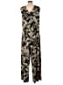 G.I.L.I. Graphic Black Jumpsuit Size XL (petite) - photo 2