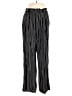 Xhilaration 100% Rayon Stripes Black Casual Pants Size M - photo 1