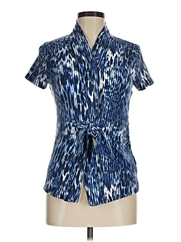 Jones New York Signature Short Sleeve Blouse (view 1)