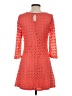 As U Wish 100% Polyester Orange Cocktail Dress Size S - photo 2
