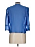 Karen Miller 100% Polyester Blue Blazer Size 12 - photo 2
