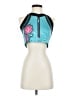 Unbranded 100% Polyester Teal Tank Top Size 2 (estimated) - photo 1