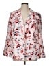 Lane Bryant Floral Pink Blazer Size 16 - photo 1