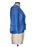 Karen Miller 100% Polyester Blue Blazer Size 12 - photo 4