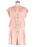 Mango 100% Viscose Solid Pink Romper Size M - photo 1