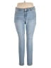 Refuge Solid Blue Jeans Size 16 - photo 1