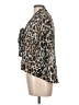 Marisol 100% Polyester Animal Print Silver 3/4 Sleeve Blouse Size L - photo 5