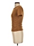 Open Edit Brown Short Sleeve Top Size XS - photo 5