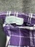 Boxercraft Plaid Purple Track Pants Size XS - photo 7