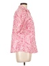 Talbots Paisley Pink Short Sleeve Blouse Size 12 - photo 4