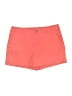 Ann Taylor LOFT Solid Orange Shorts Size 8 - photo 1