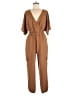 Wishlist Solid Brown Jumpsuit Size M - photo 1
