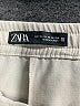 Zara Solid Gray Casual Pants Size XS - photo 7
