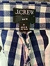 J.Crew Checkered-gingham Blue Casual Pants Size 0 - photo 7