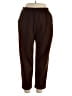 Jennifer Lauren Solid Brown Casual Pants Size XL - photo 1
