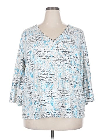 Lark Lane 3/4 Sleeve Blouse (view 1)