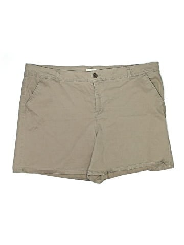 Maurices Khaki Shorts (view 1)
