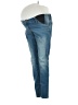 Isabel Maternity Color Block Blue Jeans Size 4 - photo 1