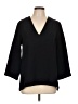 Astr 100% Polyester Black 3/4 Sleeve Blouse Size M - photo 1