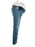 Isabel Maternity Color Block Blue Jeans Size 4 - photo 4