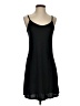 Unbranded Solid Black Casual Dress Size XS - photo 1
