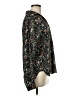 Grace 100% Polyester Floral Black Long Sleeve Blouse Size M - photo 4