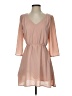 Forever 21 Solid Tan Casual Dress Size S - photo 1