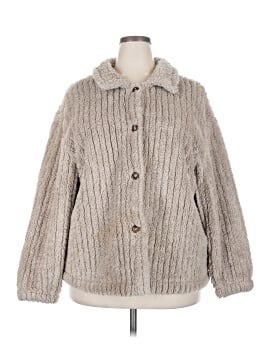 Shein Curve Faux Fur Jacket