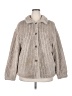 Shein Curve 100% Polyester Gray Faux Fur Jacket Size 3X - photo 1