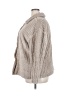 Shein Curve 100% Polyester Gray Faux Fur Jacket Size 3X - photo 5